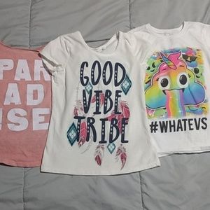 Lot of 3 girl's t-shirts